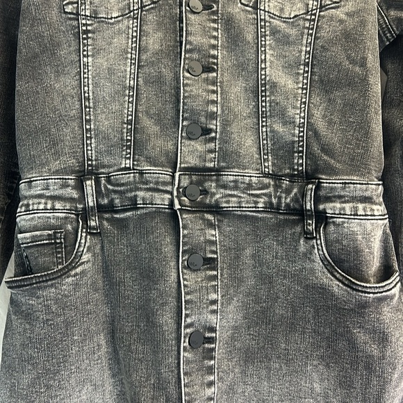 Wash Lab Dyed Denim Dress Size XL - Picture 8 of 14